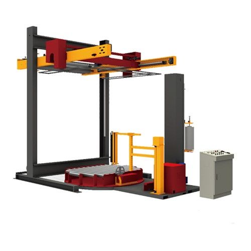 Máy quấn màng pallet PW-1821AR+PW-1818FC