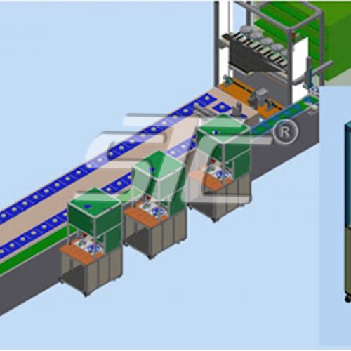 Dây chuyền băng tải Pallet STC-3