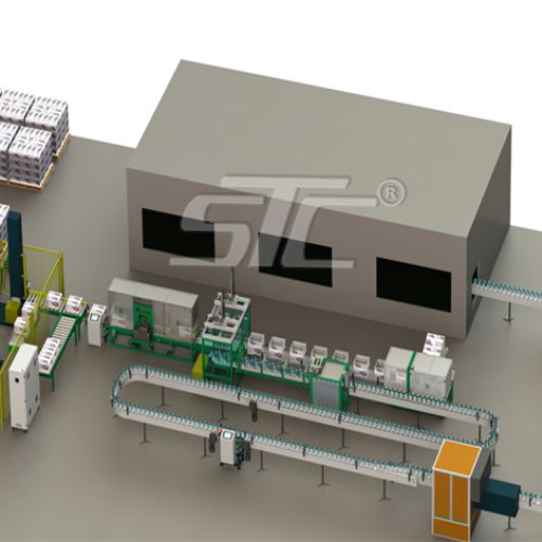 Dây chuyền băng tải Pallet STC-2